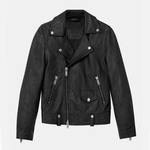 Other UK Colt Genuine Lamb Leather Moto Biker Jackets Vintage Black X-Small